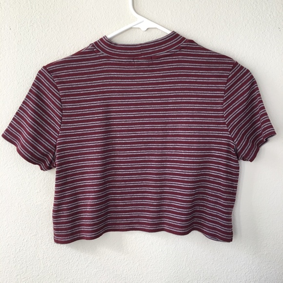 Wild Fable Striped Crop Top - Picture 3 of 3